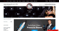 Desktop Screenshot of duoshop.no